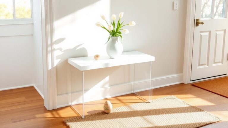 easter entryway minimalist decor