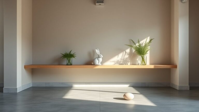 easter garage minimalist decor
