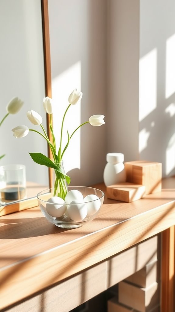 easter themed decorative touches
