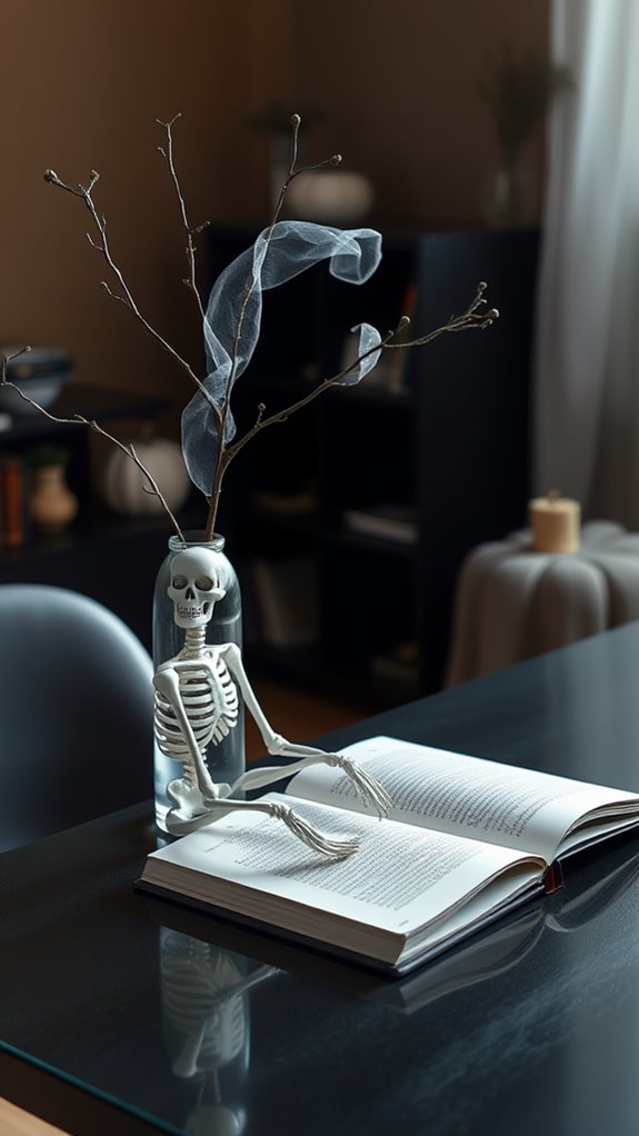 elegant bone inspired decorations