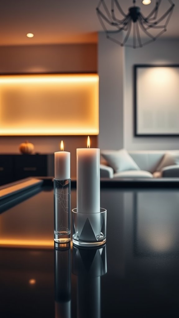 elegant candle arrangement ideas