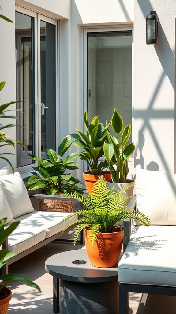 enhancing spaces with plants