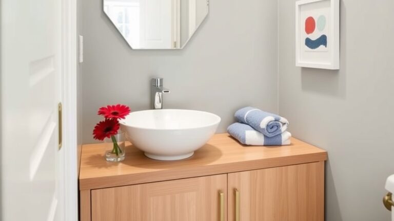 fourth of july bathroom decor
