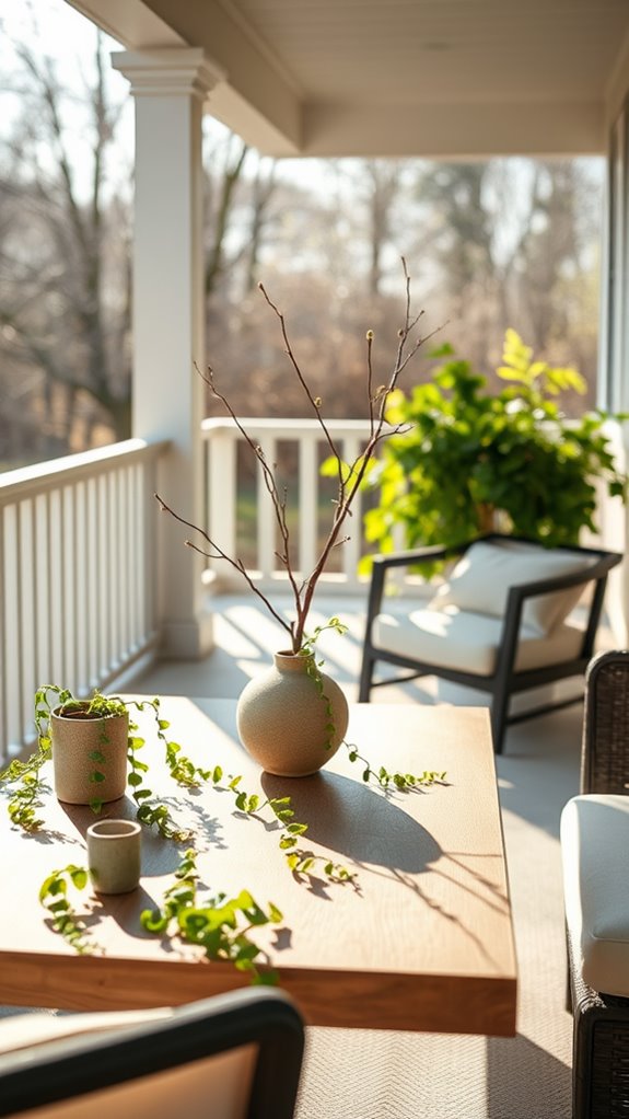incorporate easy to maintain plants
