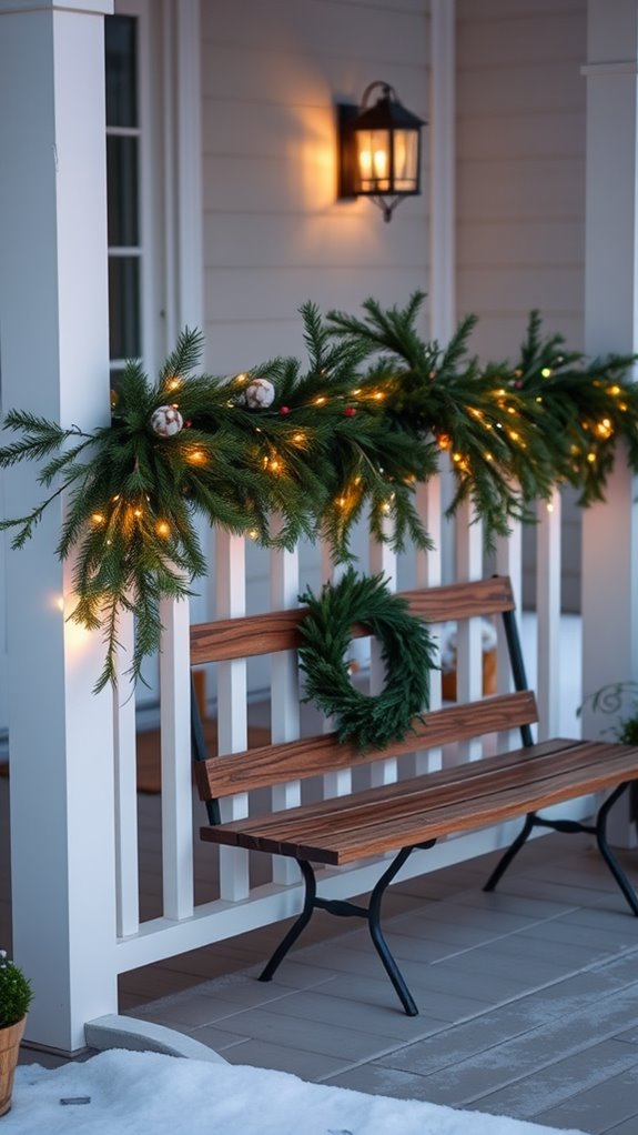 incorporate seasonal foliage accents