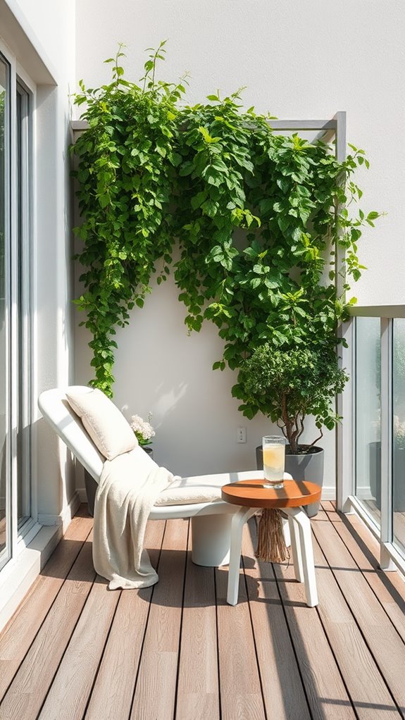 incorporate vertical plant life
