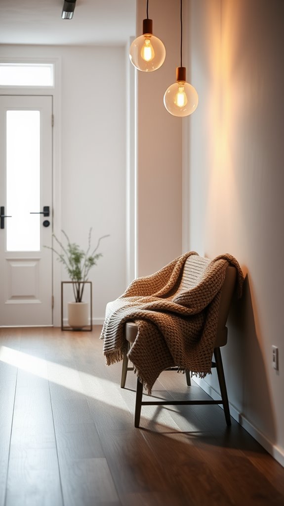 install gentle light sources