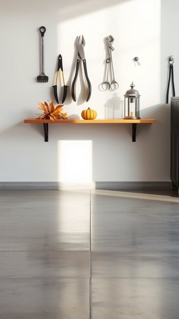 maintain tidy uncluttered spaces