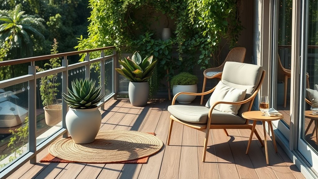 minimalist balcony decor ideas