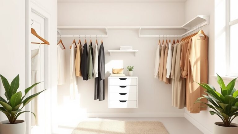 minimalist closet refresh ideas