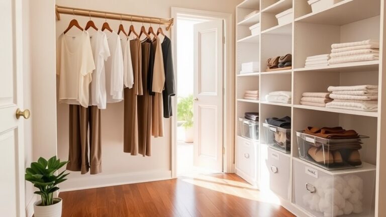 minimalist closet transformation ideas