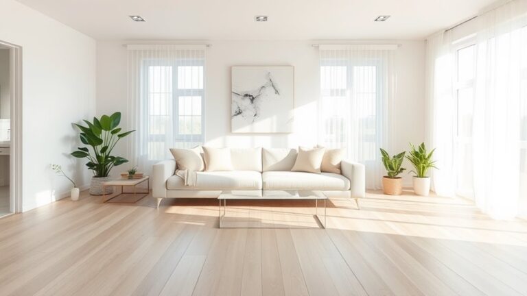 minimalist decor for open spaces
