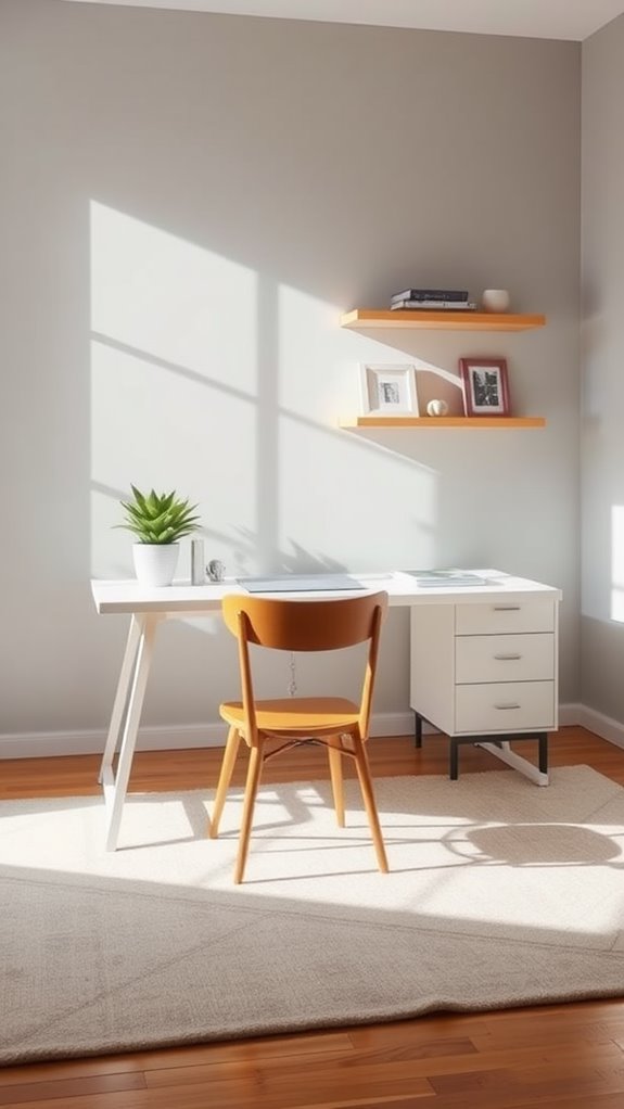 minimalist diy office furniture