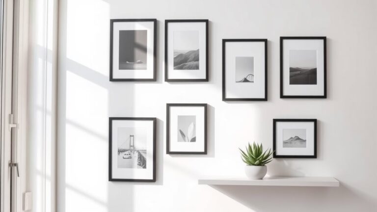 minimalist gallery wall ideas