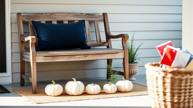 minimalist labor day decor