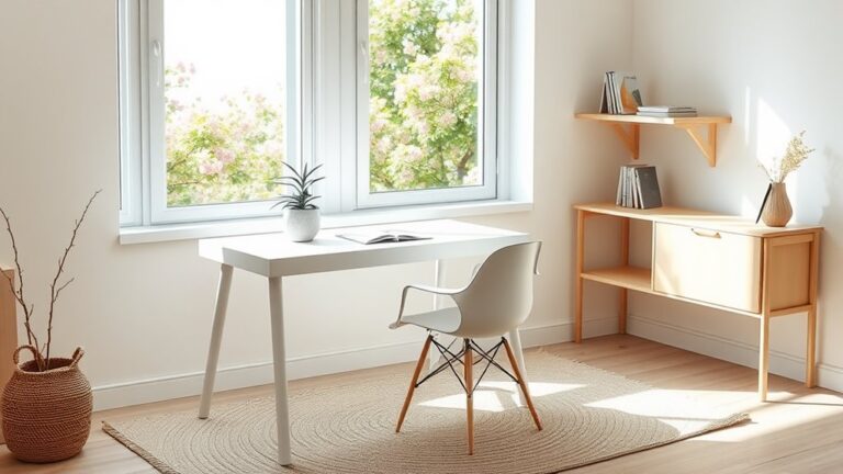 minimalist spring office refresh