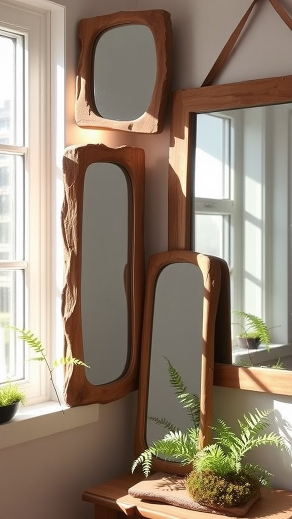 nature inspired mirror designs