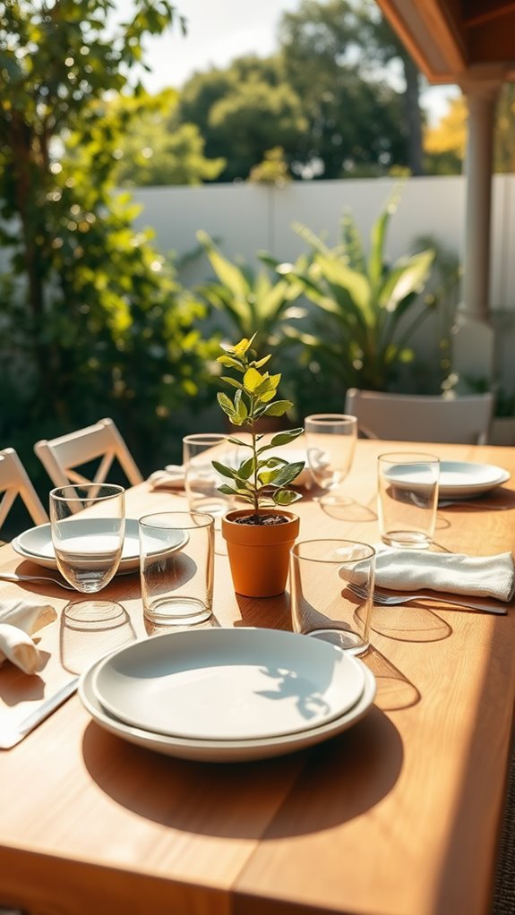 opt for basic dishes