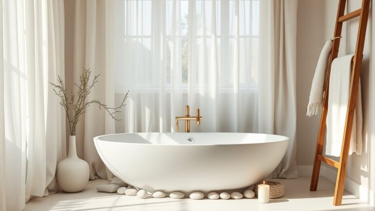seasonal minimalist bathroom refresh