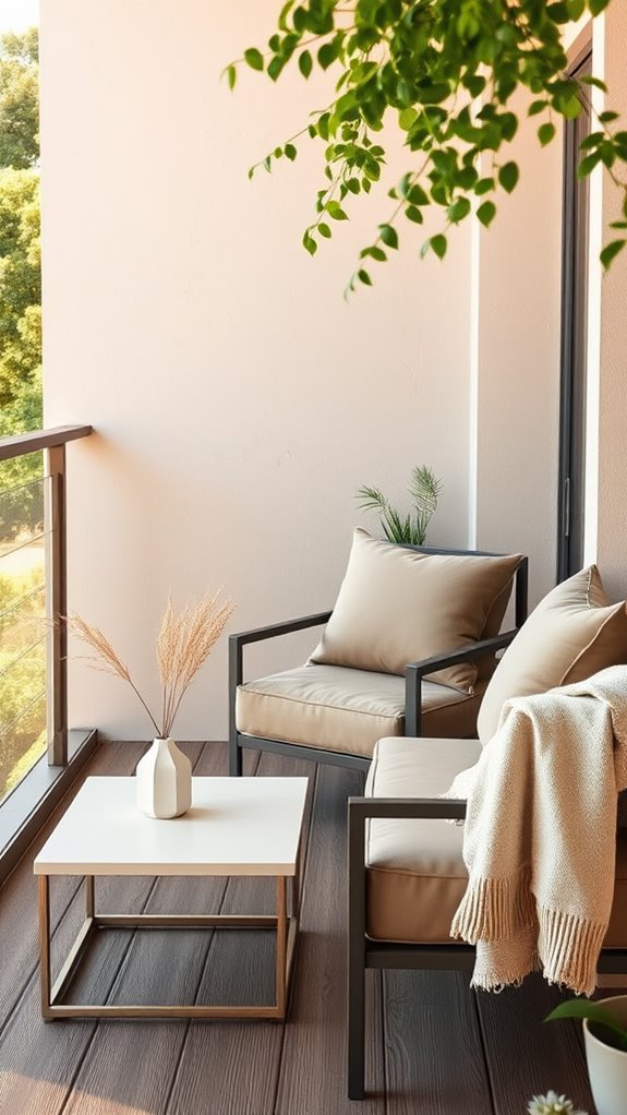 select calming color tones