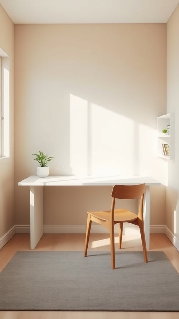 select calming neutral hues