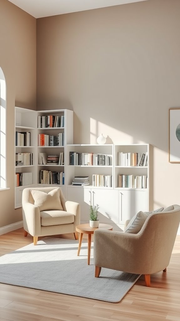 select subtle balanced hues