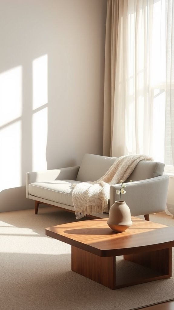 select subtle neutral tones