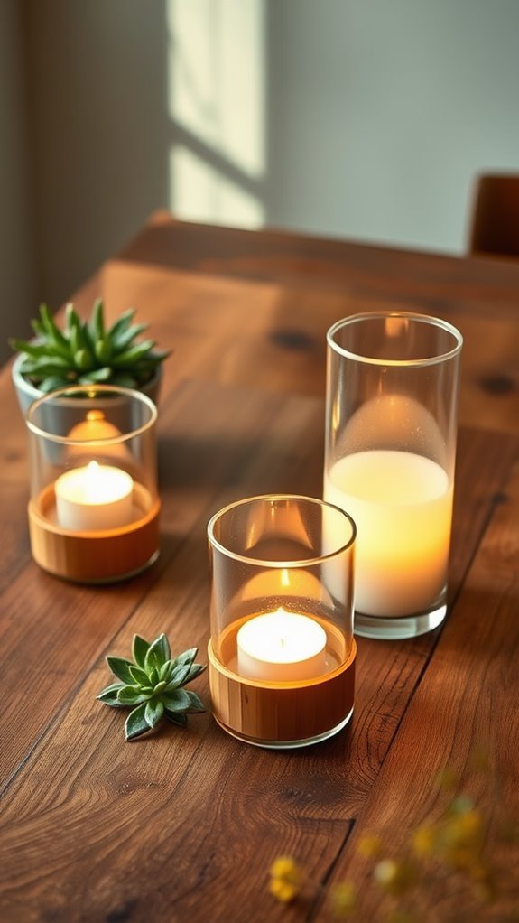 showcase your candle holders