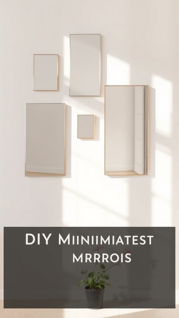 showcase your minimalist mirrors