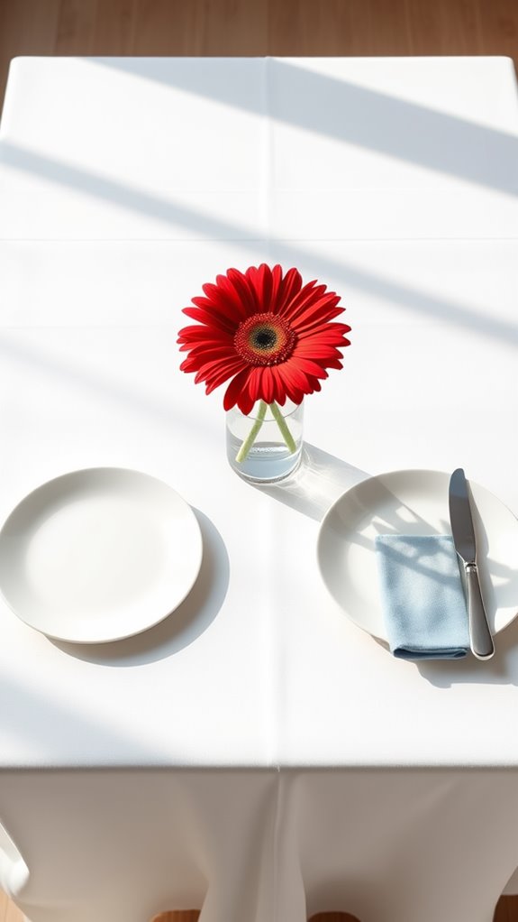 simple and elegant dining