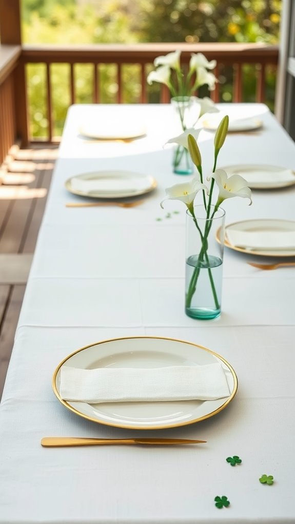 simple and elegant dining