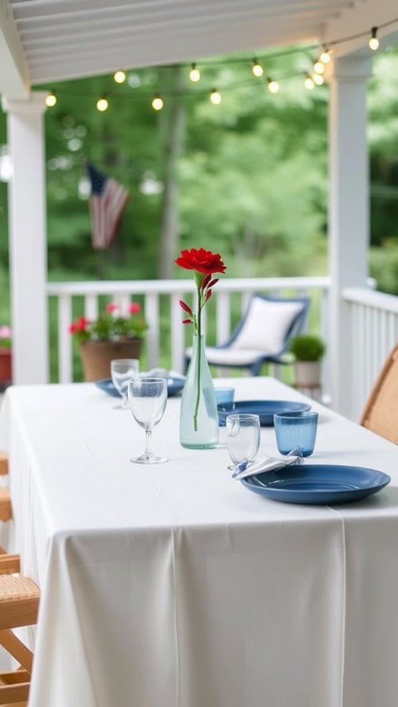 simple and elegant dining