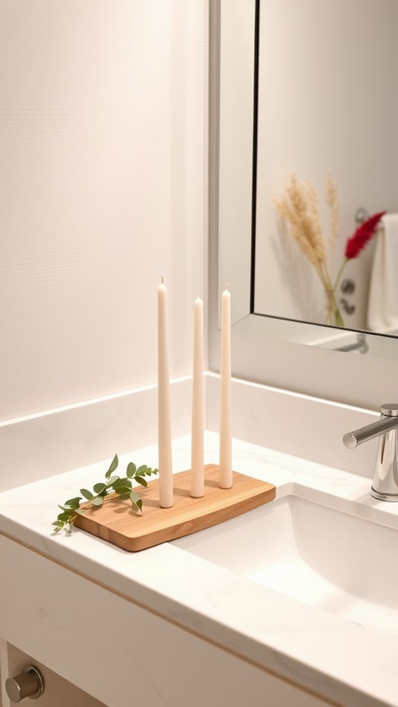 simple candle decor ideas