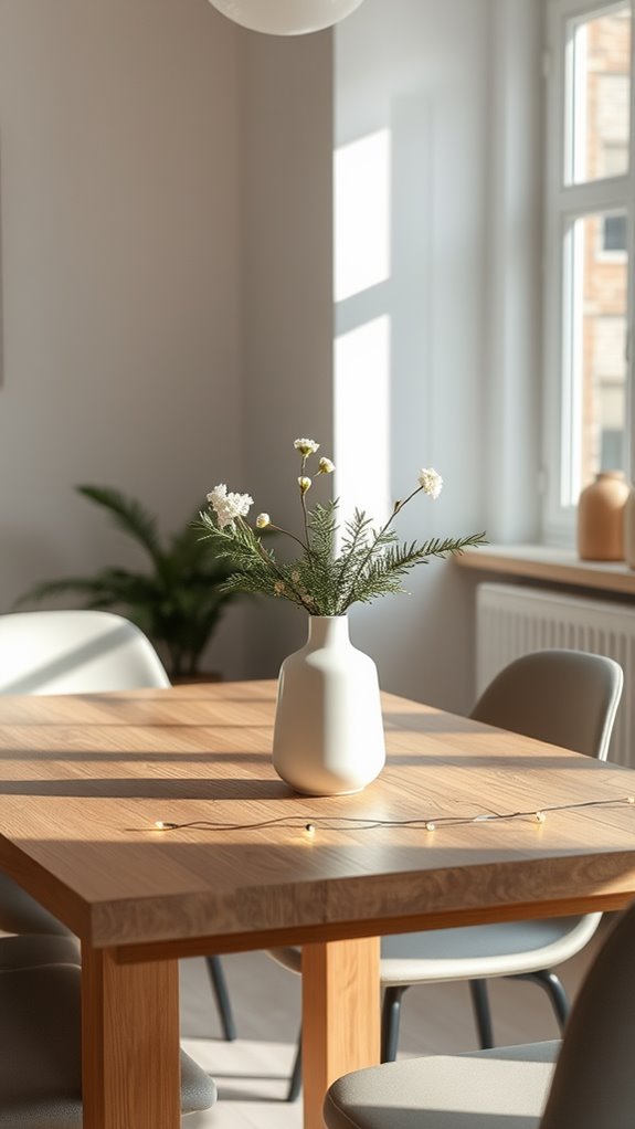 simple elegant table decor