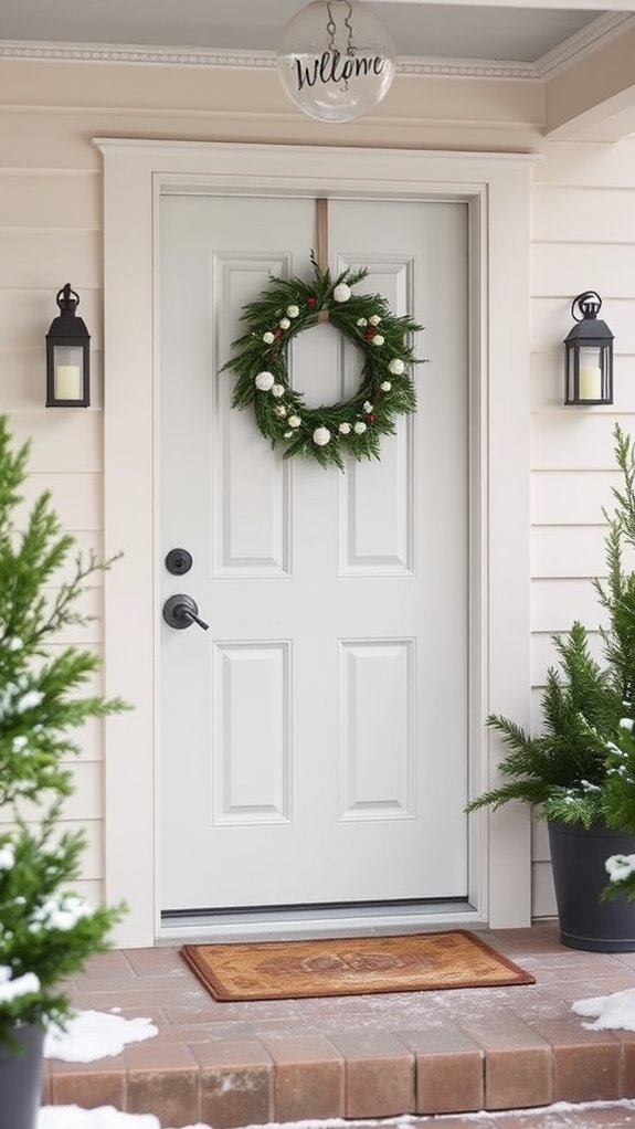 simple elegant wreath designs
