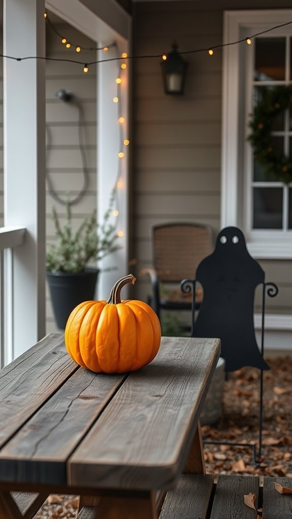 simple spooky halloween decor