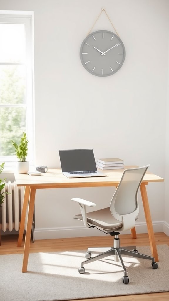 simplified workspace for productivity