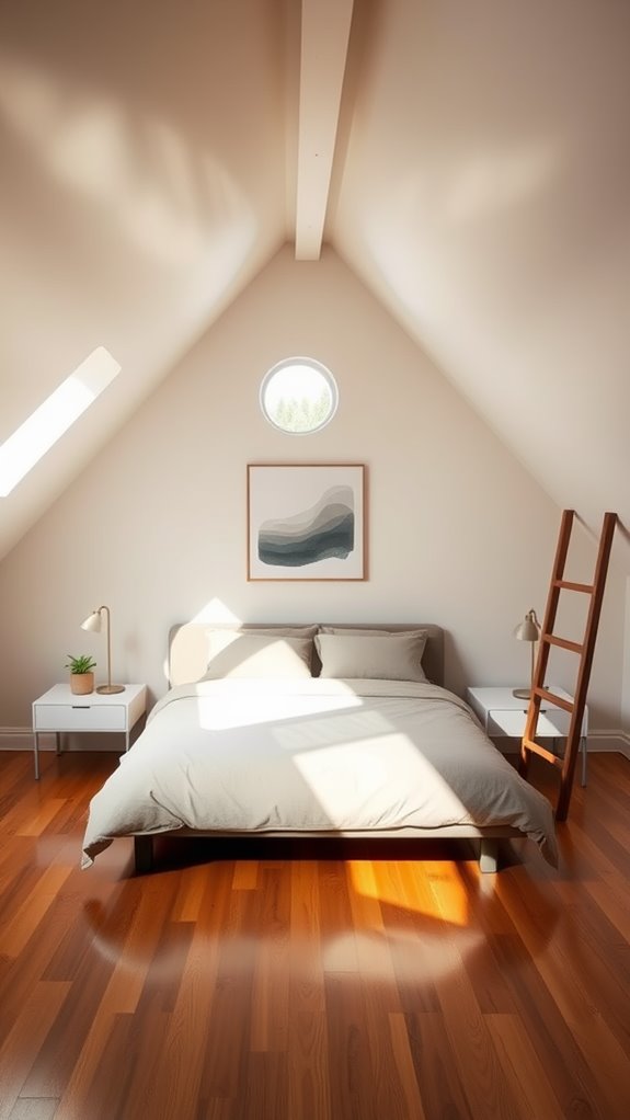 simplify declutter serene space