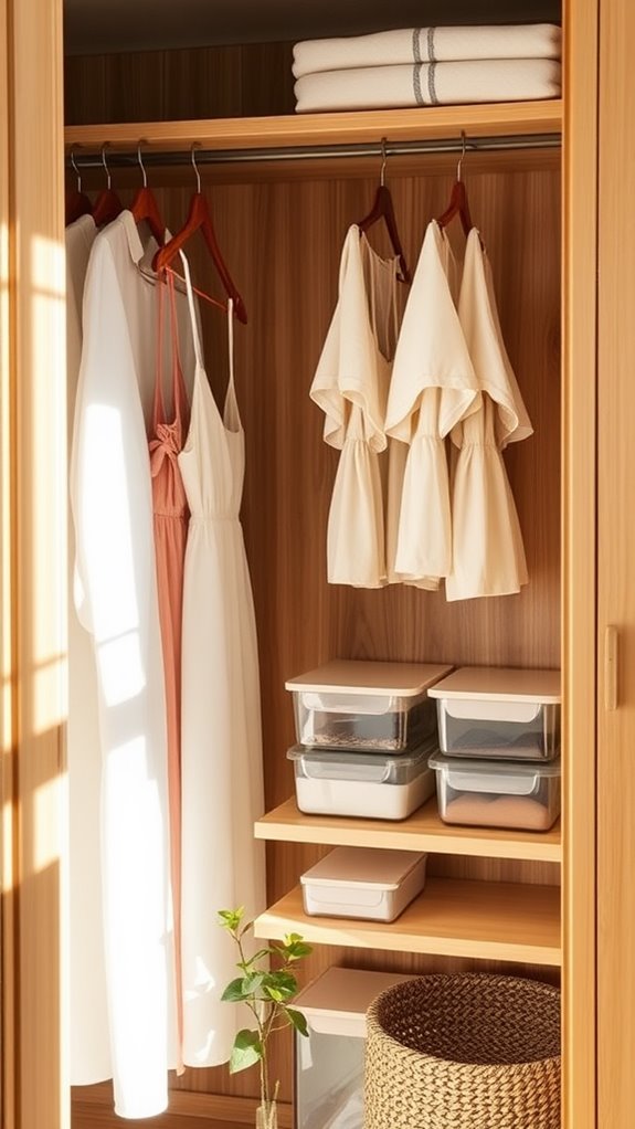 simplify with minimalist storage