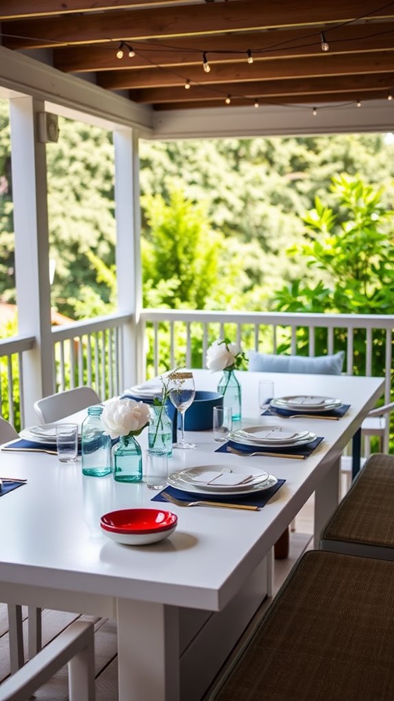 sophisticated dining arrangements showcased