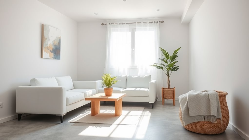 spring basement decor tips