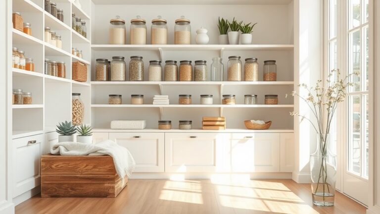 spring pantry minimalist decor