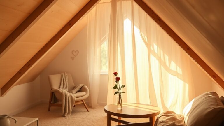 valentine s day attic decor