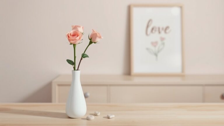 valentine s day minimalist decor