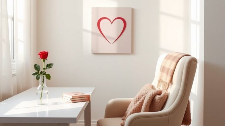 valentine s day study decor