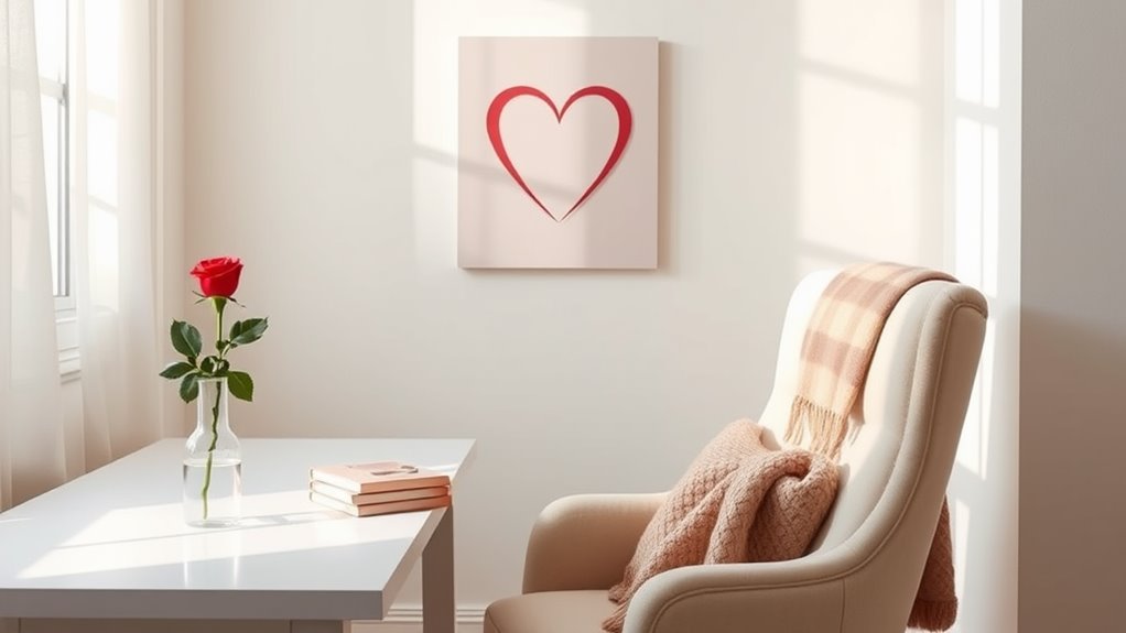 valentine s day study decor