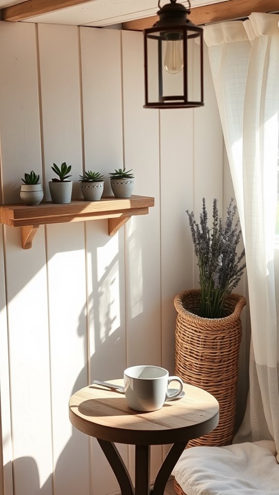 warm inviting comfortable ambiance